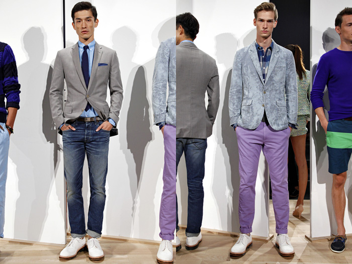 J.Crew 2013 Spring Summer Mens Runway Collection: Designer Denim Jeans Fashion: Season Collections, Runways, Lookbooks and Linesheets