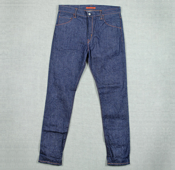 Slim Retro 3001‐004‐01 Denim Jeans - Japanese Nep Denim from Collect Co. Mill - KATO by Hiroshi Kato Top Denim Picks 2013 Spring: Designer Denim Jeans Fashion: Season Collections, Runways, Lookbooks and Linesheets