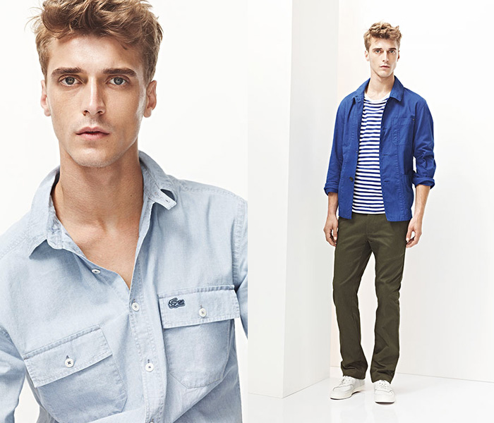 Lacoste 2013 Spring Summer Mens Lookbook: Designer Denim Jeans Fashion: Season Collections, Runways, Lookbooks and Linesheets