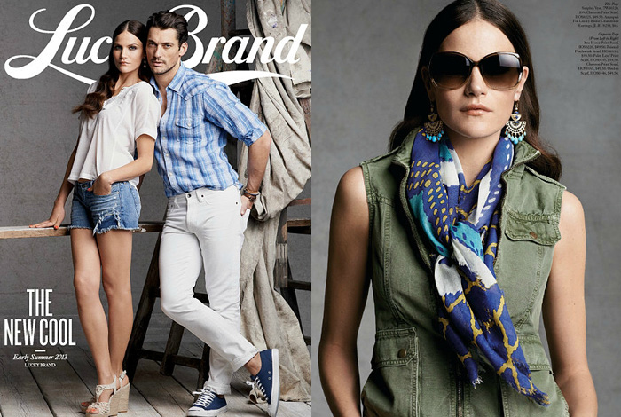 Lucky Brand 2013 Early Summer Catalog Collection: Designer Denim Jeans Fashion: Season Collections, Runways, Lookbooks and Linesheets