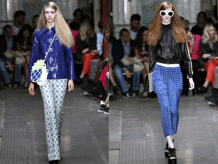 Moschino Cheap and Chic 2013 Spring Summer Runway Collection: Designer Denim Jeans Fashion: Season Collections, Runways, Lookbooks and Linesheets