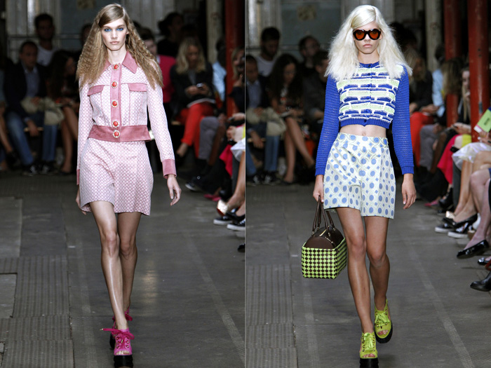 Moschino Cheap and Chic 2013 Spring Summer Runway Collection: Designer Denim Jeans Fashion: Season Collections, Runways, Lookbooks and Linesheets