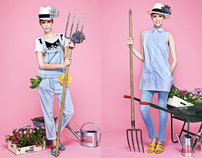 Love Moschino 2013 Spring Summer Womens Lookbook: Designer Denim Jeans Fashion: Season Collections, Runways, Lookbooks and Linesheets