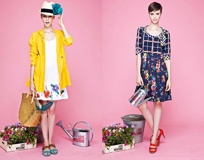 Love Moschino 2013 Spring Summer Womens Lookbook: Designer Denim Jeans Fashion: Season Collections, Runways, Lookbooks and Linesheets