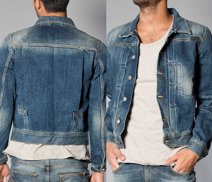 Nudie Jeans 2013 Spring Summer Mens Capsule Collection - Brilliant Blues - Denim Button Down Shirts & Raw Dry Rigid Organic Denim Jeans: Designer Denim Jeans Fashion: Season Collections, Runways, Lookbooks and Linesheets