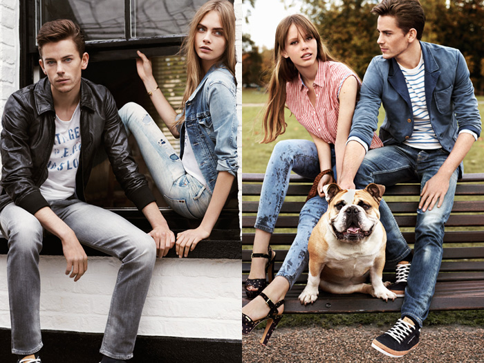 Pepe Jeans London 2013 Spring Summer Ad Campaign: Designer Denim Jeans Fashion: Season Collections, Runways, Lookbooks and Linesheets