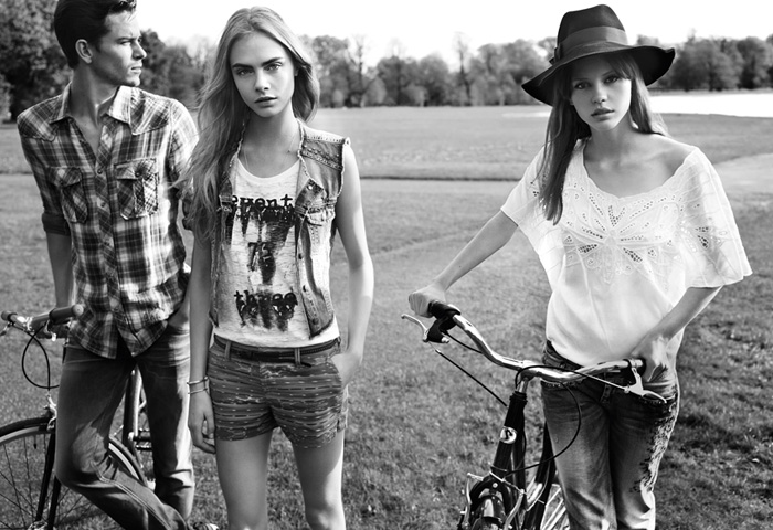 Pepe Jeans London 2013 Spring Summer Ad Campaign: Designer Denim Jeans Fashion: Season Collections, Runways, Lookbooks and Linesheets