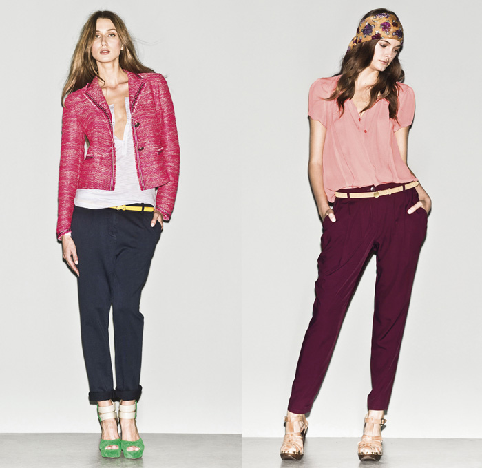Sisley 2013 Spring Summer Womens Lookbook: Designer Denim Jeans Fashion: Season Collections, Runways, Lookbooks and Linesheets
