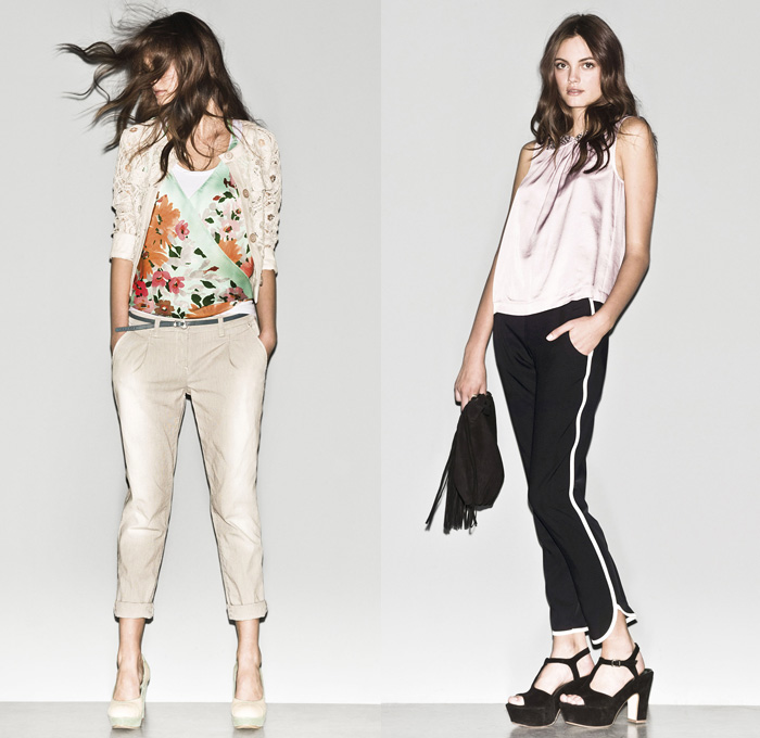 Sisley 2013 Spring Summer Womens Lookbook: Designer Denim Jeans Fashion: Season Collections, Runways, Lookbooks and Linesheets