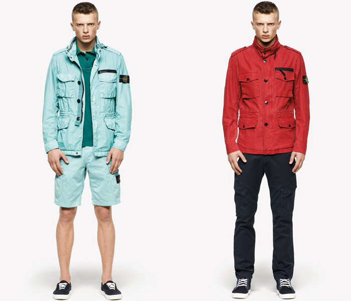 Stone Island 2013 Spring Summer Mens Lookbook: Designer Denim Jeans Fashion: Season Collections, Runways, Lookbooks and Linesheets