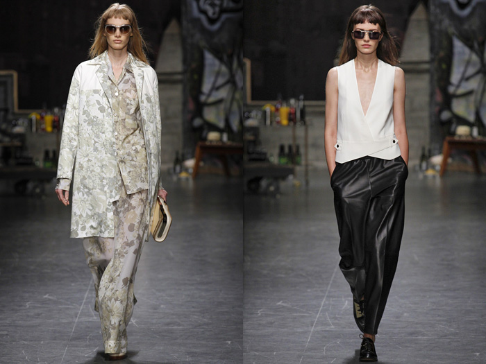 Trussardi 2013 Spring Summer Womens Runway Collection: Designer Denim Jeans Fashion: Season Collections, Runways, Lookbooks and Linesheets