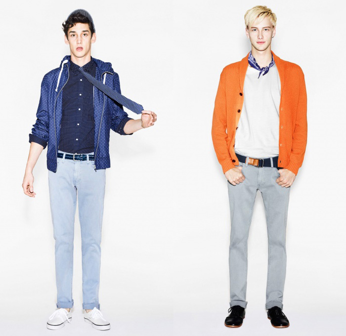 UNIQLO 2013 Spring Summer Mens Lifewear Collection: Designer Denim Jeans Fashion: Season Collections, Runways, Lookbooks and Linesheets