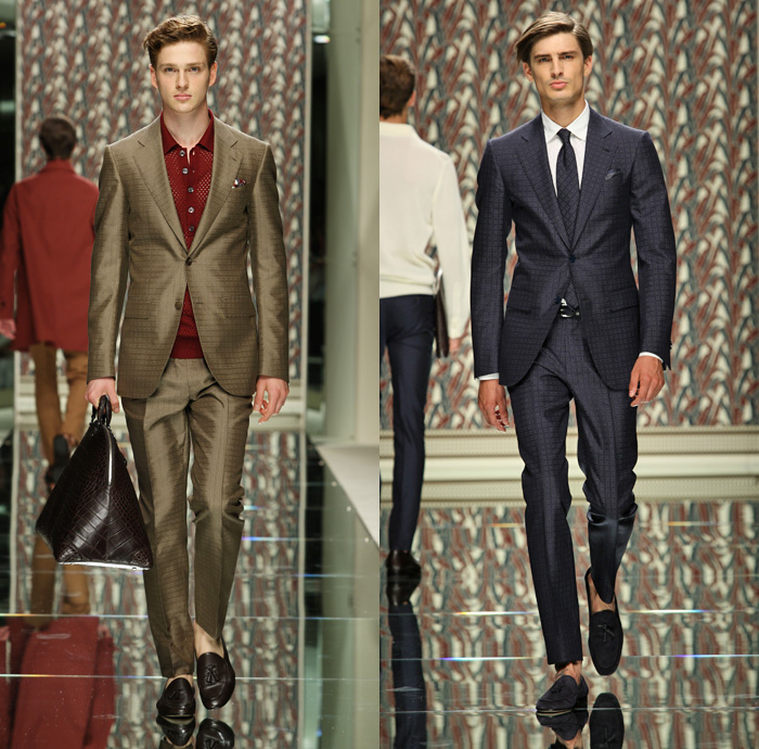 Ermenegildo Zegna 2013 Spring Summer Mens Runway Collection: Designer Denim Jeans Fashion: Season Collections, Runways, Lookbooks and Linesheets