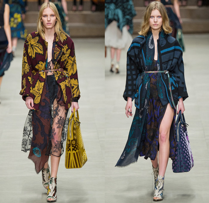 Burberry Prorsum 2014-2015 Fall Winter Womens Runway | Denim Jeans ...