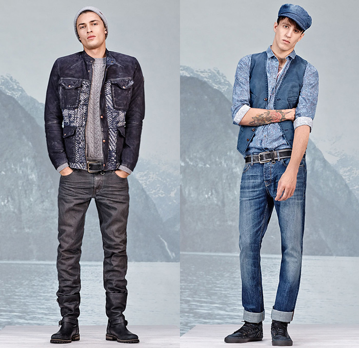 BOSS Orange 2014-2015 Winter Mens Lookbook Denim Jeans Fashion Week Runway Catwalks, Fashion Shows, Season Collections Lookbooks > Fashion Forward Curation < Trendcast Trendsetting Forecast Styles Spring Summer Autumn Winter Designer Brands