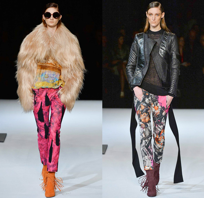 Just Cavalli 2014-2015 Fall Winter Womens Runway | Denim Jeans Fashion ...