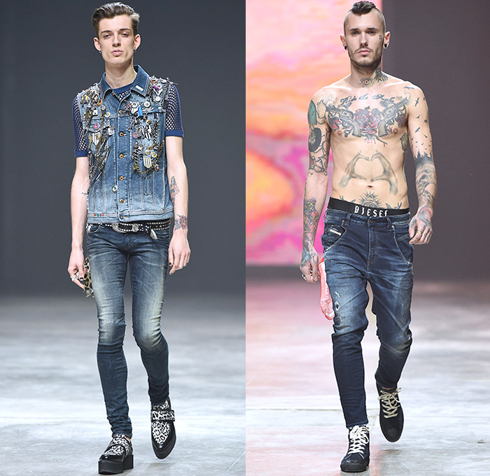 Feest Uitdaging Vervagen Diesel 2014-2015 Fall Winter Mens Runway | Denim Jeans Fashion Week Runway  Catwalks, Fashion Shows, Season Collections Lookbooks > Fashion Forward  Curation < Trendcast Trendsetting Forecast Styles Spring Summer Fall Autumn  Winter Designer Brands