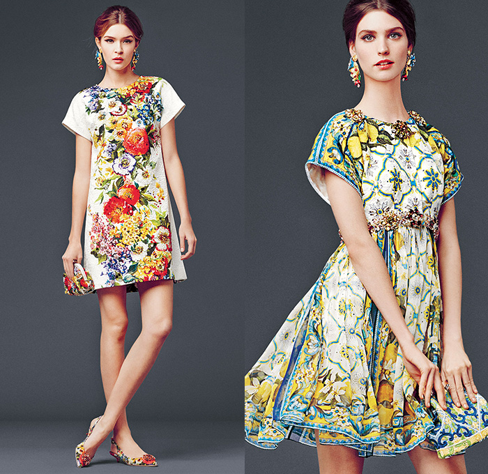 Dolce & Gabbana 2014-2015 Fall Winter Womens Lookbook | Fashion Forward ...