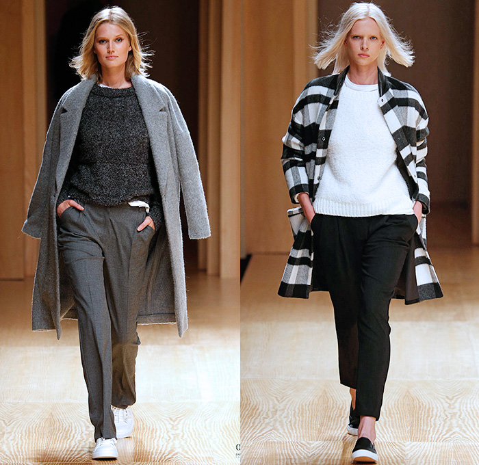 Mango 2014-2015 Fall Autumn Winter Womens Runway Looks - 080 Barcelona Fashion Catalonia Catalan Spain - Jeans Leather Biker Rocker Plaid Outerwear Coat Jacket Blazer Boots Animal Spots Jungle Safari Leopard Blouse Shirt Skinny Slouchy Trousers Pants Sweater Jumper Drawstring Jogging Sweatpants Wool Onesie Jumpsuit Vest Waistcoat Accordion Pleats Skirt Frock Chunky Knit Shorts Cloak Wrap Dress Motorcycle