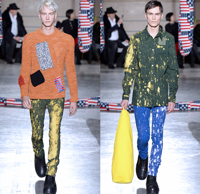 Raf Simons Fall Winter 2014-2015 Mens Runway | Denim Jeans Fashion Week ...