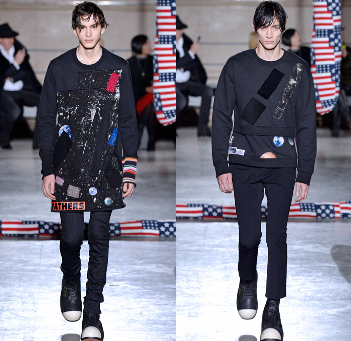 Raf Simons Fall Winter 2014-2015 Mens Runway | Denim Jeans Fashion Week ...