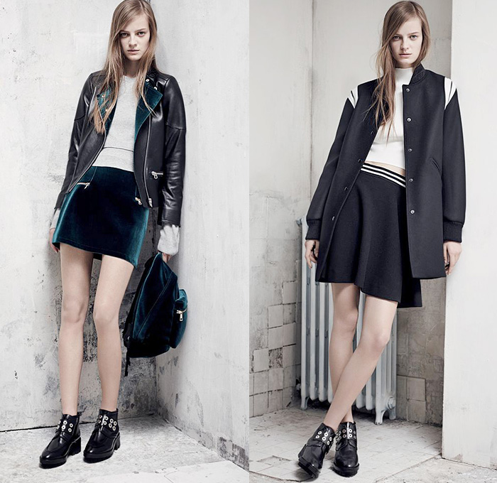 sandro Paris 2014-2015 Fall Winter Womens Lookbook | Denim Jeans ...