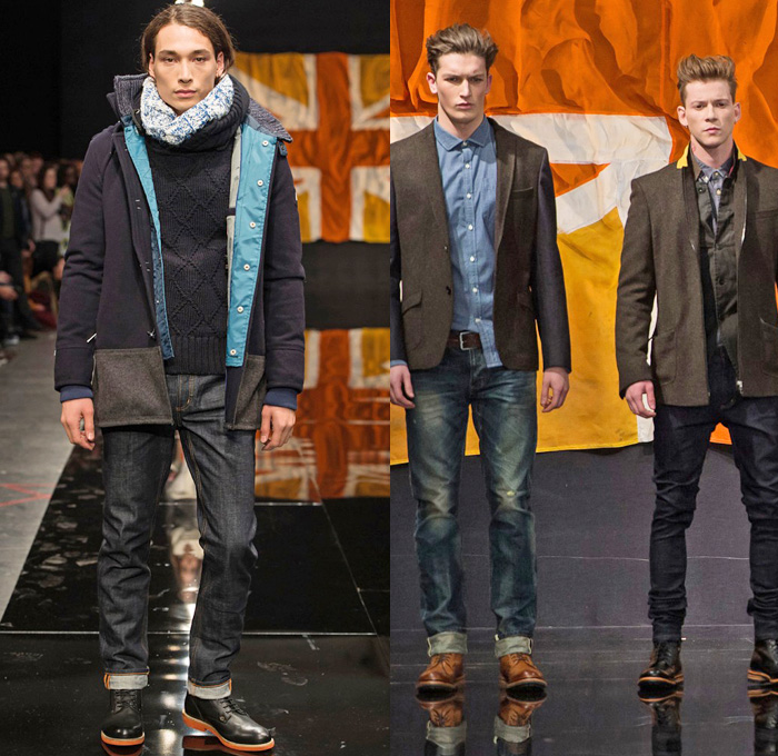 Superdry 2014-2015 Fall Winter Mens Runway | Denim Jeans Fashion Week ...