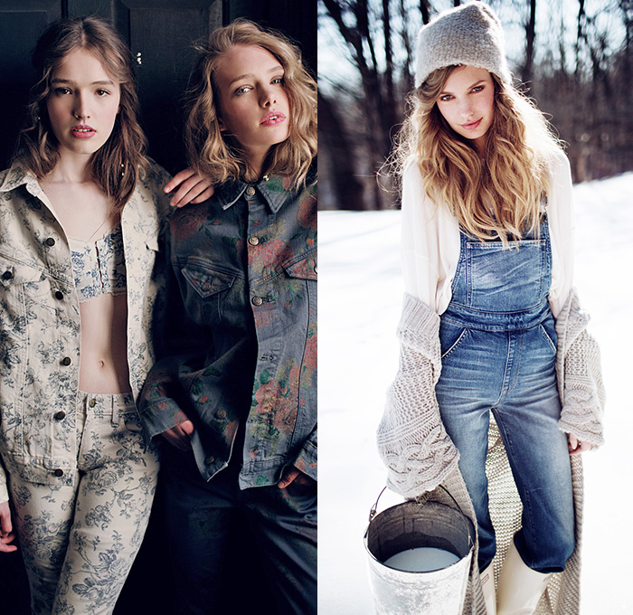 Wildfox 2014 Fall Autumn Womens Lookbook Collection - Denim Jeans One Piece Overalls Coveralls Bib Brace Onesie Shirt Leg Warmers Lace Crochet Dress Plaid Knit Cardigan Flowers Florals Botanical Drawstring Jogging Sweatpants Loungewear Sleepwear Pajamas Leggings Trucker Jacket Beanie Knit Cap Skirt Frock Pleats Sweatshirt Houndstooth Sawtooth Hoodie Swan