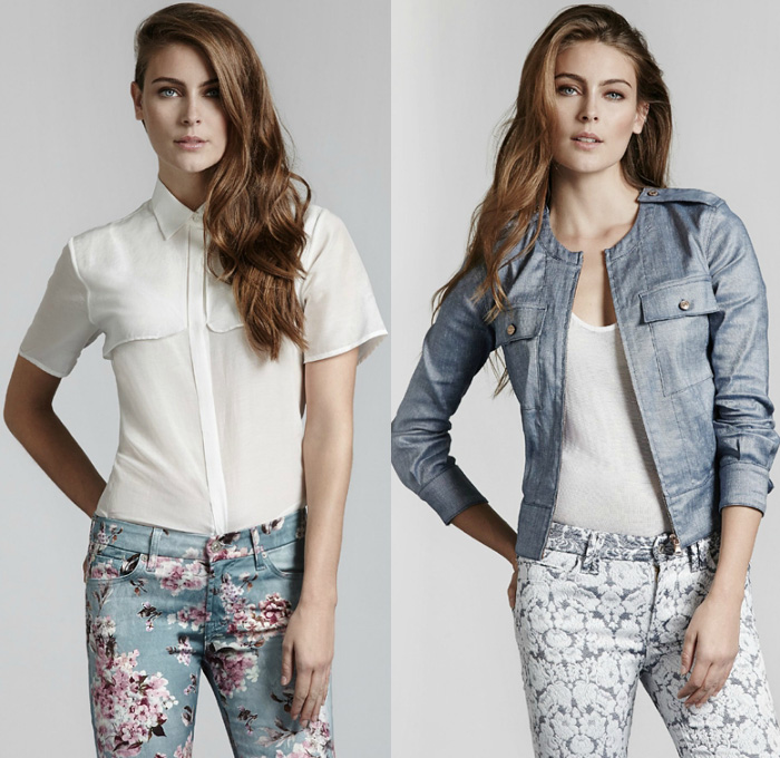 7 for all mankind printed jeans