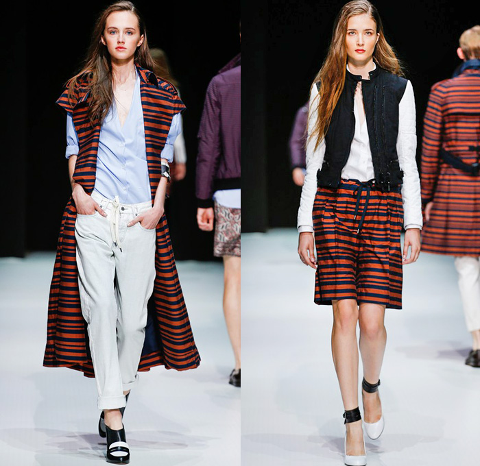 Andrea Pompilio 2014 Spring Summer Runway | Denim Jeans Fashion Week ...