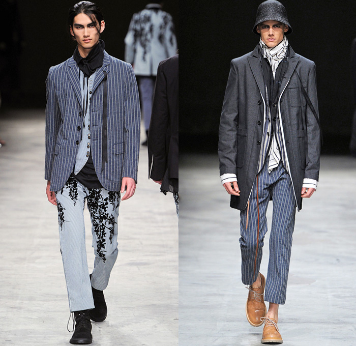 Ann Demeulemeester 2014 Spring Summer Mens Runway | Denim Jeans Fashion ...