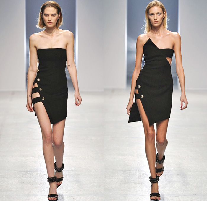Anthony Vaccarello 2014 Spring Summer Womens | Denim Jeans Fashion Week ...