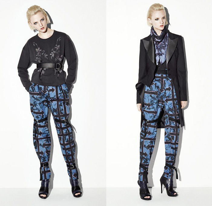 McQ Alexander McQueen 2014 Resort Womens Presentation - Cruise Collection Pre Spring: Designer Denim Jeans Fashion: Season Collections, Runways, Lookbooks and Linesheets
