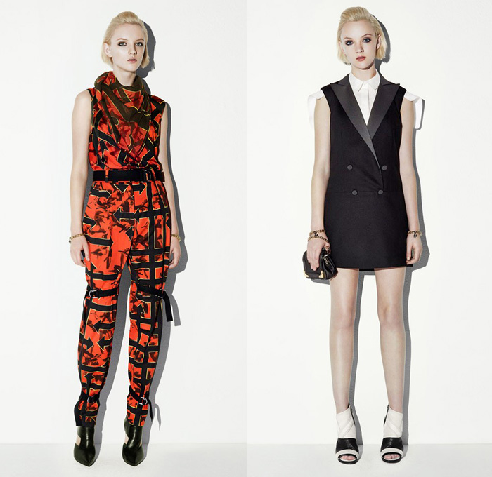 McQ Alexander McQueen 2014 Resort Womens Presentation - Cruise Collection Pre Spring: Designer Denim Jeans Fashion: Season Collections, Runways, Lookbooks and Linesheets