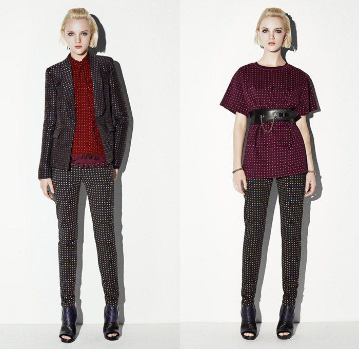 McQ Alexander McQueen 2014 Resort Womens Presentation - Cruise Collection Pre Spring: Designer Denim Jeans Fashion: Season Collections, Runways, Lookbooks and Linesheets