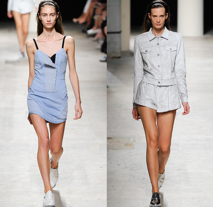 Barbara Bui 2014 Spring Summer Womens Runway | Denim Jeans Fashion Week ...