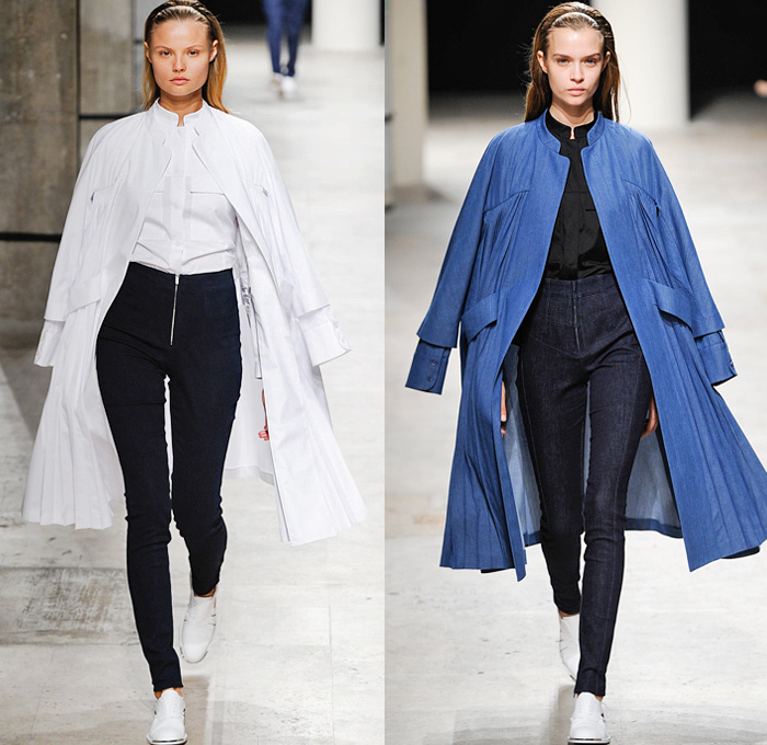 Barbara Bui 2014 Spring Summer Womens Runway | Denim Jeans Fashion Week ...