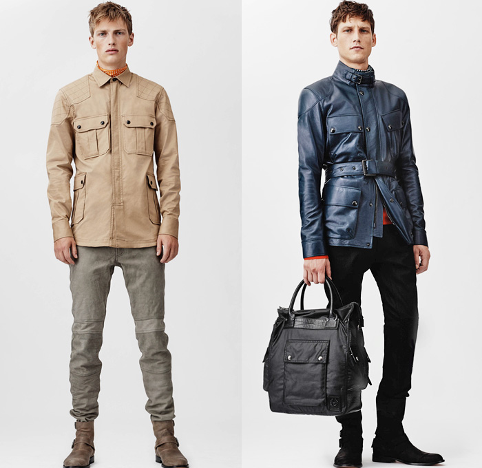 Belstaff 2014 Spring Summer Mens Collection: Designer Denim Jeans Fashion: Season Collections, Runways, Lookbooks and Linesheets