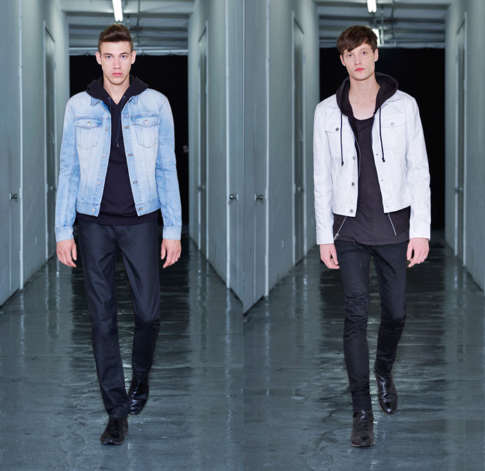 BLK DNM 2014 Spring Summer Mens Presentation - BLK DNM by Johan Lindeberg Fashion Show: Designer Denim Jeans Fashion: Season Collections, Runways, Lookbooks and Linesheets