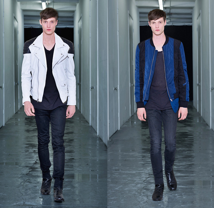 BLK DNM 2014 Spring Summer Mens Presentation - BLK DNM by Johan Lindeberg Fashion Show: Designer Denim Jeans Fashion: Season Collections, Runways, Lookbooks and Linesheets