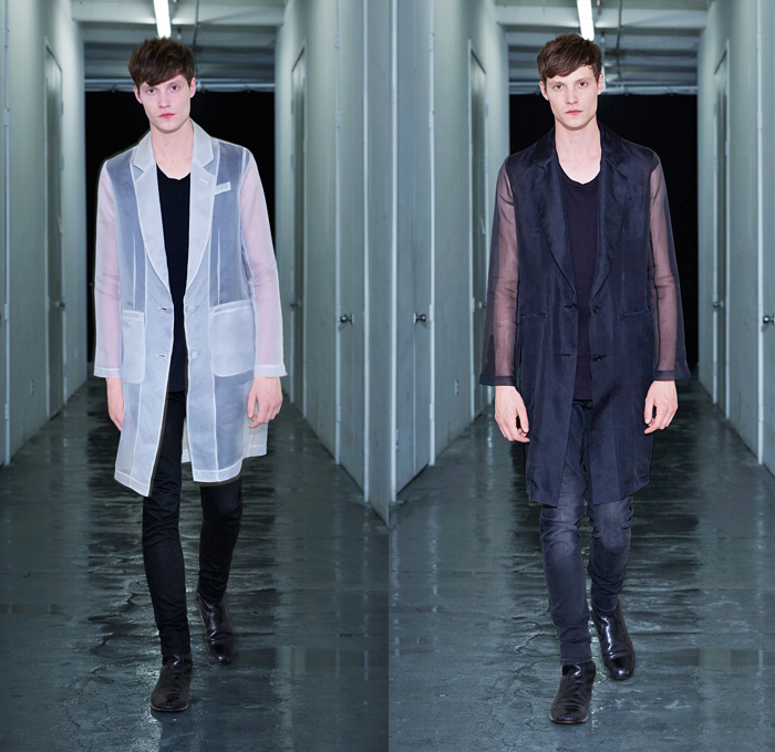 BLK DNM 2014 Spring Summer Mens Presentation - BLK DNM by Johan Lindeberg Fashion Show: Designer Denim Jeans Fashion: Season Collections, Runways, Lookbooks and Linesheets