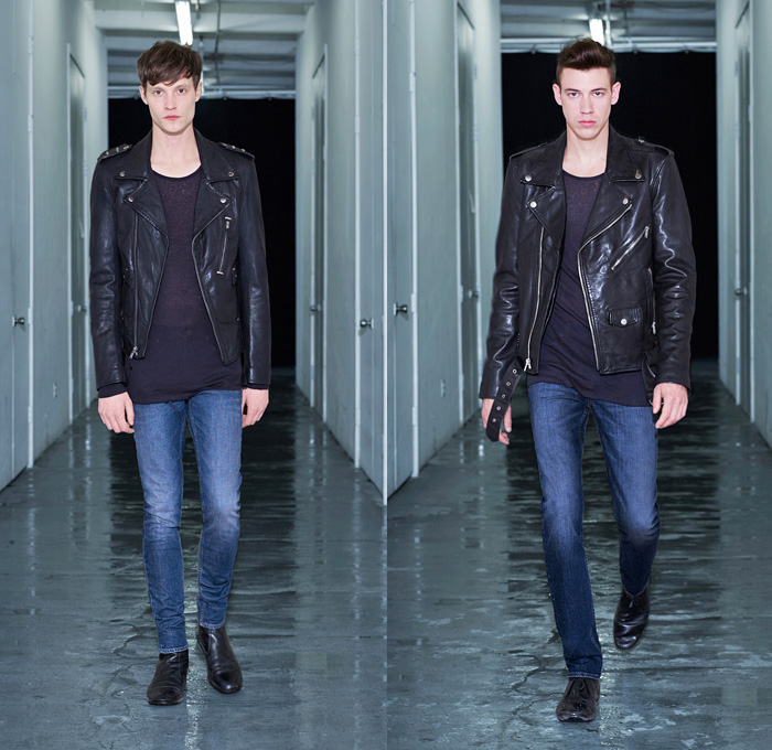 BLK DNM 2014 Spring Summer Mens Presentation - BLK DNM by Johan Lindeberg Fashion Show: Designer Denim Jeans Fashion: Season Collections, Runways, Lookbooks and Linesheets