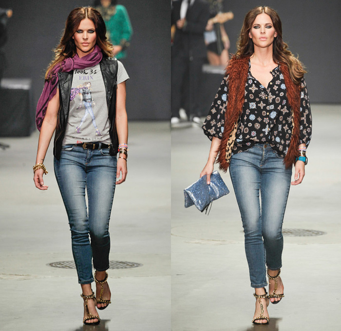 Maybelline New York presents ByDanie 2014 Spring Summer Womens Runway Collection - Danie Bles at Amsterdam Fashion Week: Designer Denim Jeans Fashion: Season Collections, Runways, Lookbooks and Linesheets