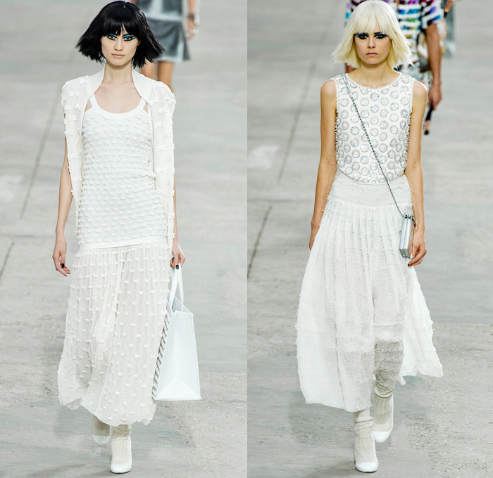 Chanel Sleeveless Lace Vest in White — UFO No More