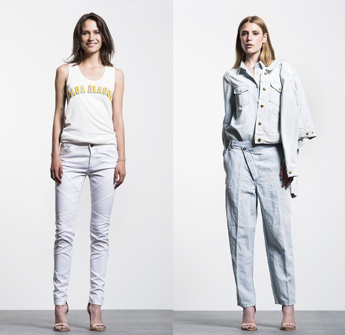 Closed 2014 Spring Summer Womens Presentation - Mercedes-Benz Fashion Week Berlin: Designer Denim Jeans Fashion: Season Collections, Runways, Lookbooks and Linesheets