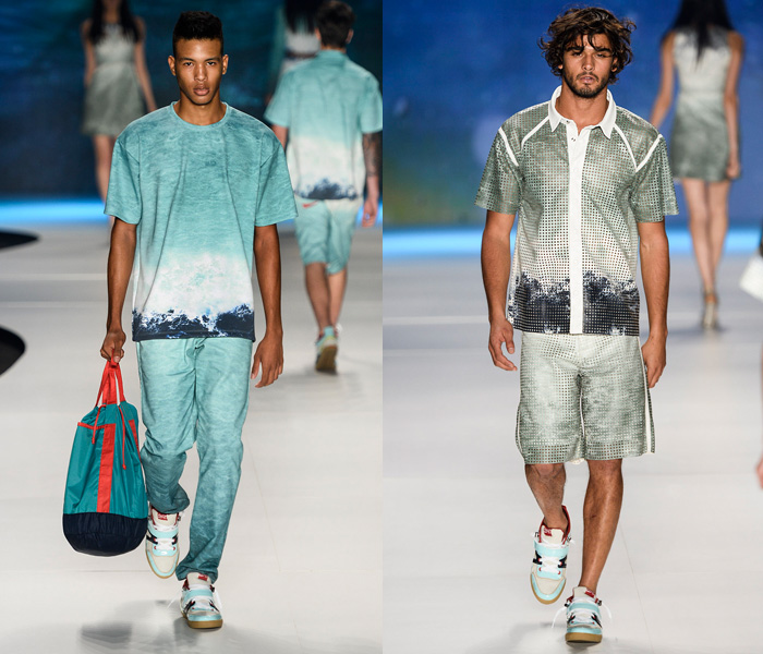 Coca-Cola Clothing 2014 Summer Mens Runway Collection - Fashion Rio - Rio de Janeiro Brazil Southern Hemisphere 2014 Verao Homens Desfile: Designer Denim Jeans Fashion: Season Collections, Runways, Lookbooks and Linesheets