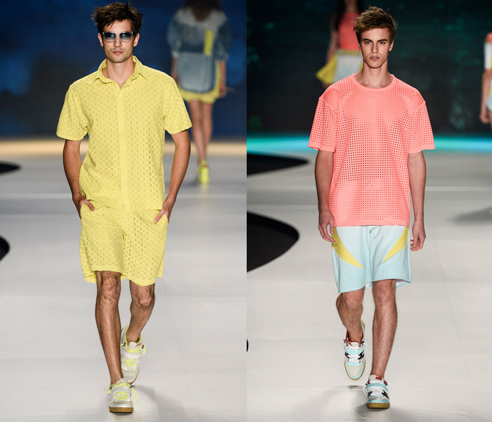 Coca-Cola Clothing 2014 Summer Mens Runway Collection - Fashion Rio - Rio de Janeiro Brazil Southern Hemisphere 2014 Verao Homens Desfile: Designer Denim Jeans Fashion: Season Collections, Runways, Lookbooks and Linesheets