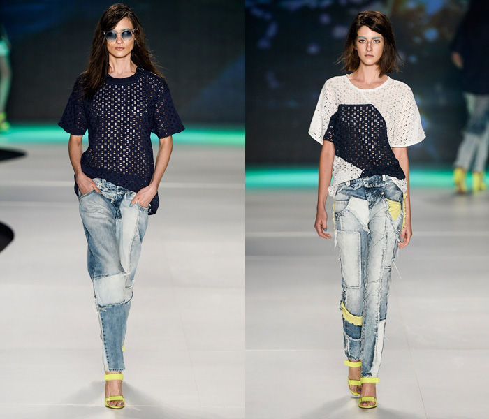 Coca-Cola Clothing 2014 Summer Womens Runway Collection - Fashion Rio - Rio de Janeiro Brazil Southern Hemisphere 2014 Verao Mulheres Desfile: Designer Denim Jeans Fashion: Season Collections, Runways, Lookbooks and Linesheets