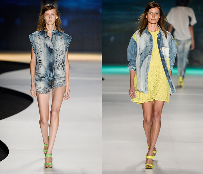 Coca-Cola Clothing 2014 Summer Womens Runway Collection - Fashion Rio - Rio de Janeiro Brazil Southern Hemisphere 2014 Verao Mulheres Desfile: Designer Denim Jeans Fashion: Season Collections, Runways, Lookbooks and Linesheets