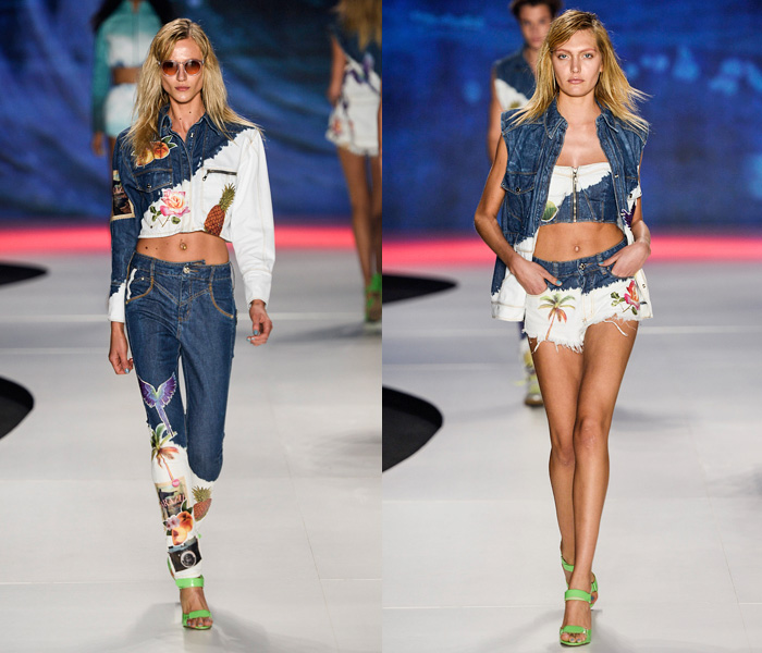 Coca-Cola Clothing 2014 Summer Womens Runway Collection - Fashion Rio - Rio de Janeiro Brazil Southern Hemisphere 2014 Verao Mulheres Desfile: Designer Denim Jeans Fashion: Season Collections, Runways, Lookbooks and Linesheets